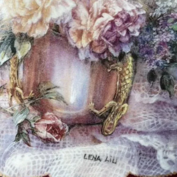 Magic Makers Plate by Lena Liu #1 In Flower Fairies 22 karat gold Decoration - Picture 4 of 8